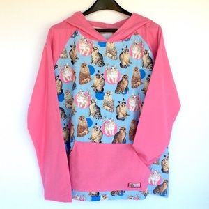 Cat Breeds Flüdie (Flannel Hoodie)